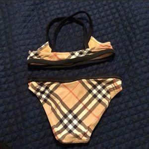 Cute Burberry swim for toddler 3T